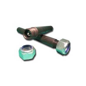 Pin bolt med Gevind og Smørring (inkl. Møtrik)